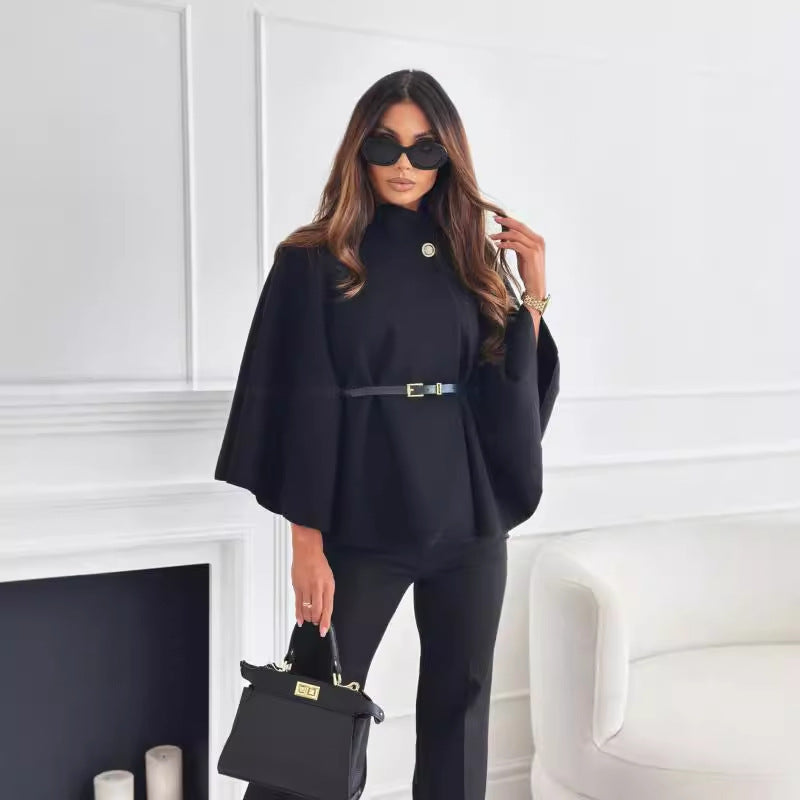 NOVATA | PARISIAN | Poncho-Mantel