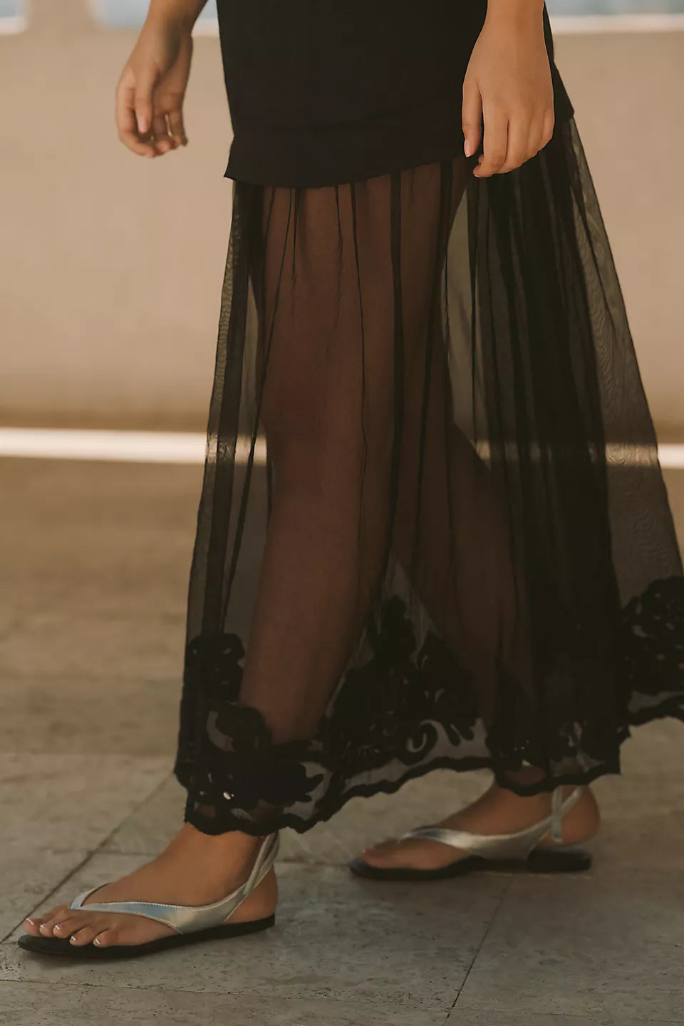 NOVATA | ÉCLIPSE | Robe transparente