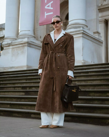 NOVATA | HAVEN | Gabardina de ante