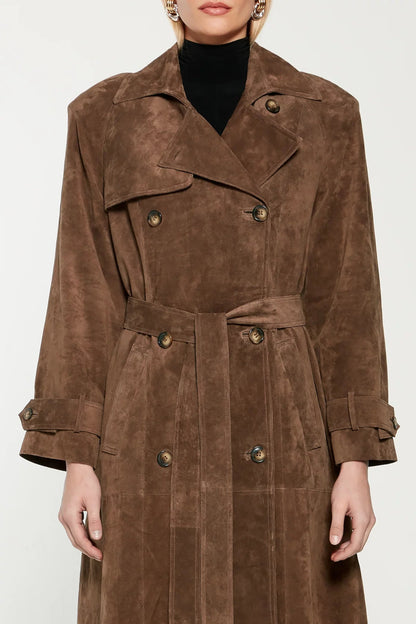 NOVATA | HAVEN | Gabardina de ante