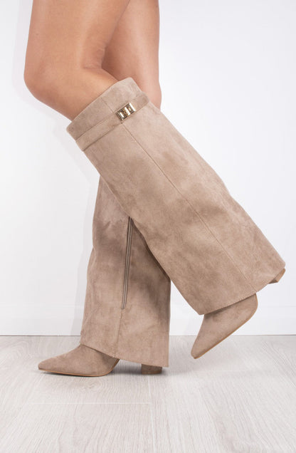 NOVATA | ORO | Botas de ante